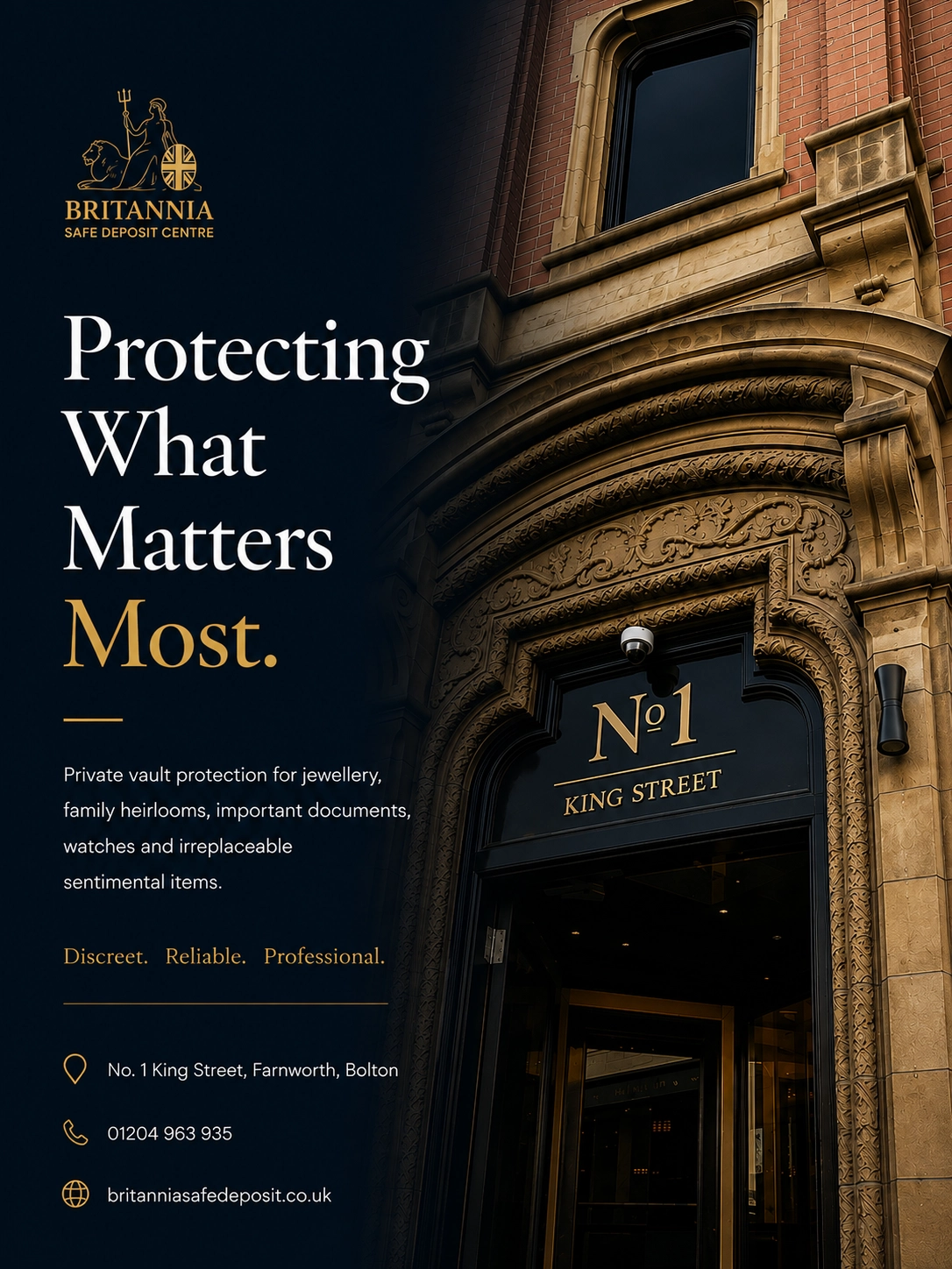 Britannia Brochure Front Cover