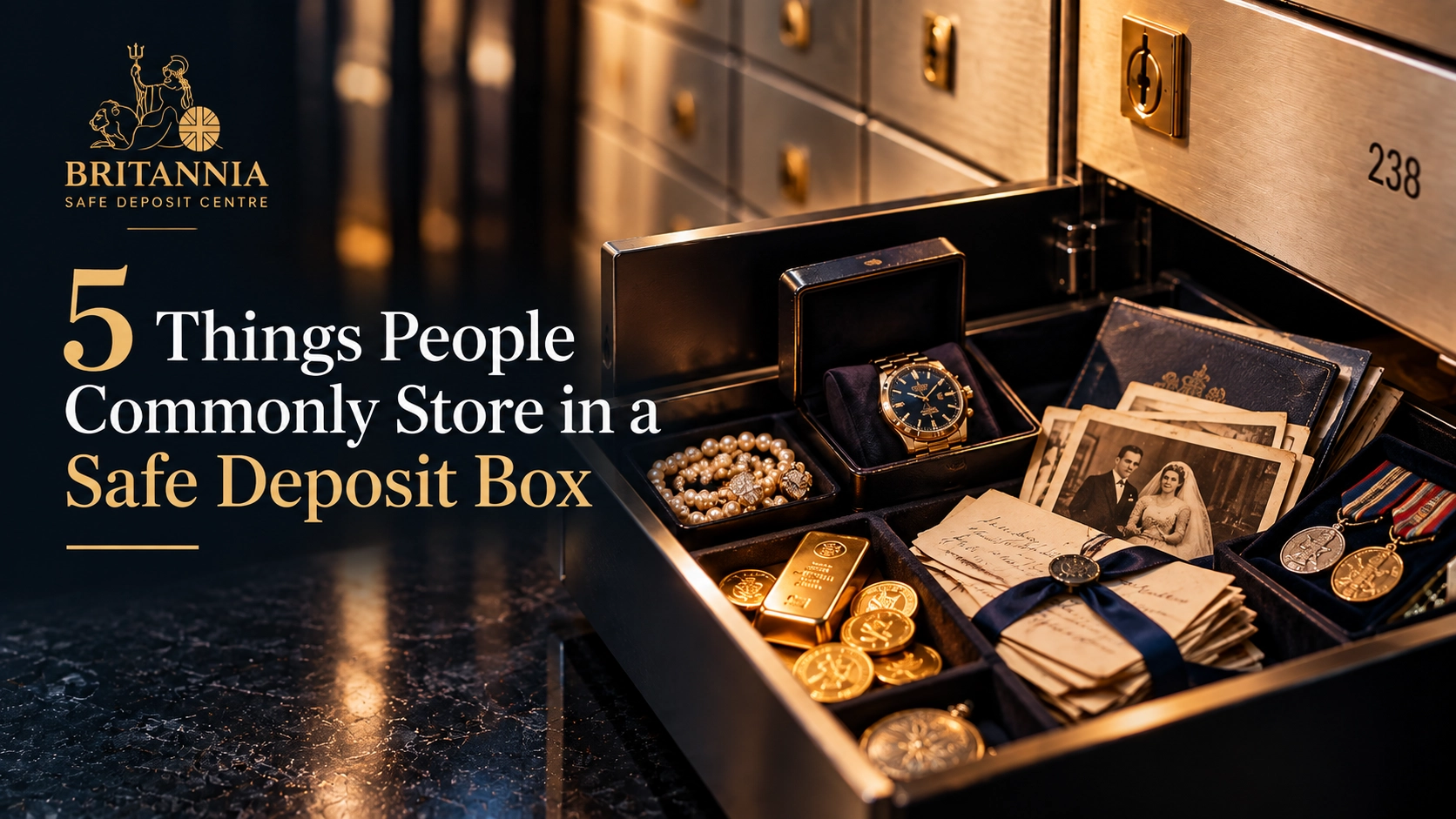 You are currently viewing 5 Things People Commonly Store in a Safe Deposit Box