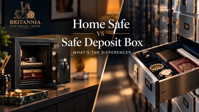 Read more about the article Home Safe vs Safe Deposit Box: What’s the Difference?